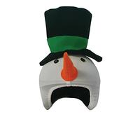 Housse de casque fantaisie - Coolcasc - Bonhomme de neige - Taille unique MULTI-COLOUR G