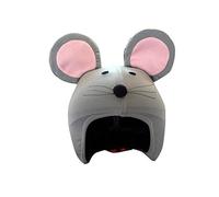 Housse de casque fantaisie - Coolcasc - Souris grise - Taille unique MULTI-COLOUR G