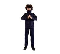 CoolChange Costume de cosplay de Satoru Gojo, pour les fans de Jujutsu Kaisen, avec bandeau pour les yeux, taille : M