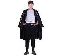 CoolChange Costume de cosplay Manjiro Sano - Uniforme de gang de Tokyo Manji pour les fans de Tokyo Revengers - Pantalon, chemise, nantel - Taille : S