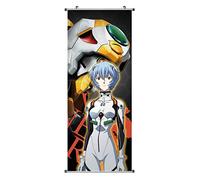 CoolChange Grand Poster en Rouleau | Kakemono de Neon Genesis Evangelion Fait de Tissu | 100x40cm | Motiv: Rei Ayanami