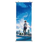 CoolChange Grand Poster Your Name | Kakemono en Tissu | Affiche 100x40cm | Motif: Taki Tachibana