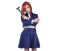 CoolChange Nobara Kugisaki uniforme d'école pour les fans de Jujutsu Kaisen Taille XL, Bleu