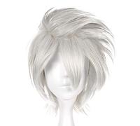 CoolChange Perruque Cosplay de Kakashi Hatake | Couleur: Blanc