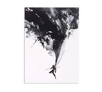 CoolChange Poster La Pérégrination vers l'Ouest de Grande qualité sur Plaque en Mousse Rigide | Affiche 30x42cm | Motif: Singe Sun Wukong