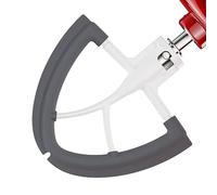 Coolcook Batteur Flex Edge pour KitchenAid, batteur plat de 4,5/5 pintes pour KitchenAid avec raclette