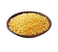 CoolCrafts Cire d'abeille Naturelle Jaune Cire d'abeille en Pastille pour Bougie, Cosmétique - 1 LB (450g)