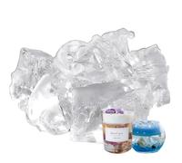 CoolCrafts Gel de Cire Transparente pour Bougies Cire de Gelée pour la Fabrication de Bougies et l'artisanat - 900g