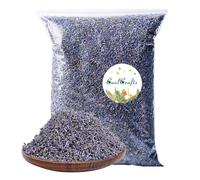 CoolCrafts Lavande Séchée Naturelles 115g Fleurs Séchées de Lavande en Vrac pour Mariage Confettis, Sachet