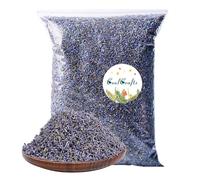 CoolCrafts Lavande Séchée Naturelles 900g Fleurs Séchées de Lavande en Vrac pour Mariage Confettis, Sachet
