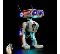 cooldac Kit d'éclairage compatible avec Lego 75335 Star Wars BD-1 - Modèle de droïde mobile - Kit d'éclairage LED compatible avec la version de télécommande Lego 75335 (lumières uniquement, pas de