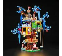 cooldac Kit d'éclairage LED compatible avec Lego 71461 DREAMZzz Fantastique cabane d'arbre (éclairage uniquement, pas de modèles), kit de lumières décoratives créatives compatibles avec Lego 71461