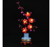 cooldac Kit d'éclairage LED compatible avec Lego Icons Plum Blossom - Kit d'éclairage LED compatible avec Lego Plum Blossom - Compatible avec Lego 10369 (lumières uniquement, pas de modèles)