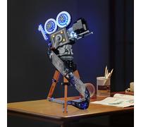 cooldac Kit d'éclairage LED pour caméra Lego 43230 Disney Hommage à Walt Disney (éclairage uniquement, pas de Lego), version avec contrôle de la lumière, kit de lumières décoratives compatible avec