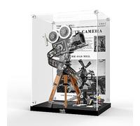 cooldac Vitrine en acrylique compatible avec l'appareil photo Lego 43230 Disney Hommage à Walt Disney - Étanche à la poussière - Vitrine universelle - Compatible avec l'appareil photo Lego 43230
