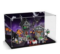 cooldac Vitrine en acrylique pour Lego Tim Burtons Film L'Étrange Noël de monsieur Jack 21351 (boîte uniquement, pas de modèle), étanche, transparent, HD, compatible avec Lego Disney 21351