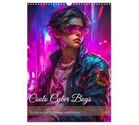 Coole Cyber Boys (Wandkalender 2026 DIN A3 hoch), CALVENDO Monatskalender