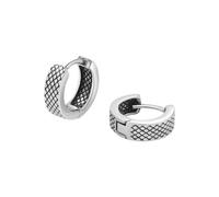 Coole Ohrringe Für Männer Modische Altmodische Vielseitige High-End Gold Und Silber Ohrringe Glitzer Ohrringe Silber Stecker (Silver, 13x12.5mm)