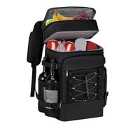 Cooler Backpack, Insulated Bag, 15.75x11.02x8.66 inches Waterproof Oxford Cloth Portable Ice Box Pack, Chill Back Bags for Fishing, Hiking, Camping, Beach, Picnic, Work, Travel, School