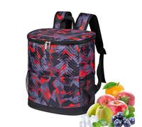 Cooler Bag - Sac isotherme pliable en coton Oxford Cloth Pearl Cotton Cooler Bag pour pique-nique, camping, plage 33 x 29 cm