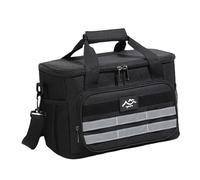 Cooler Beach - Boîte à manger isolée avec poignée, vecteur imperméable léger | Sac de transport alimentaire multi-compartiments pour camping, pique-nique, voyage en plein air, barbecue, randonnée, lav