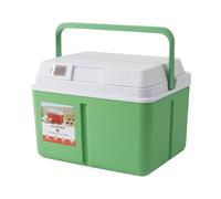 Cooler Box - 8L Camping Cool Box | Large Capacity Multifunctional Insulated Freezer Box | Portable Camping Cooler with Temperature Display | Camp Kitchen Equipment for Beach Pool Picnic Travel