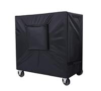 Cooler Cart Cover, Ice Chest Rolling Protector, 33.46x19.69x31.5 inches from Rain Dust, Sturdy Weatherproof, Cover Protection for Camping Garden Patio Picnic Travel