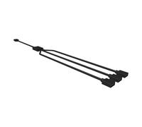 Cooler Master 1-to-3 RGB Splitter Cable - Câble pour ventilateur - noir - 58 cm