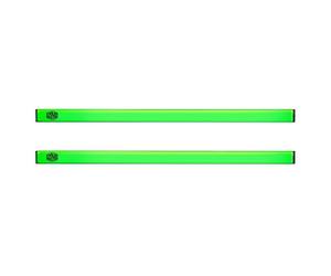 Cooler Master 2x Universal LED Strip Green Alimentation PC 'Magnétique, Éclairage uniforme, SATA Powered' MCA-U000R-GLS000