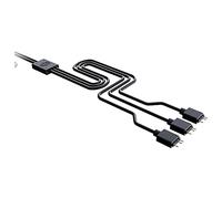 Cooler Master ARGB 1-to-3 splitter Câble répartiteur 1 à 3, connecteur LED 3 broches, 50 cm MFX-AWHN-3NNN1-R1