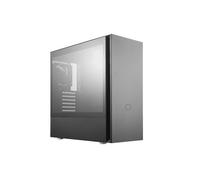 COOLER MASTER LTD BOITIER PC Silencio S600 - Noir - Verre trempé - Format ATX (MCS-S600-KG5N-S00)