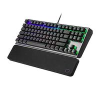 Cooler Master CK530 V2 Clavier gaming mécanique sans pavé numérique - rétro-éclairage RGB, contrôle à la volée, aluminium, repose poignets inclus - AZERTY TKL Français / switches TTC rouges