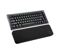 Cooler Master CK721 Clavier de jeu mécanique sans fil hybride 65 % 2,4 GHz/Bluetooth, gris sidéral, commutateurs rouges linéaires, RVB personnalisable, design ergonomique, cadran 3 voies, QWERTY