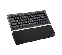 Cooler Master CK721 Clavier de jeu mécanique sans fil hybride 65 % 2,4 GHz/Bluetooth, gris sidéral, commutateurs tactiles, RVB personnalisable, design ergonomique, cadran 3 voies, QWERTY