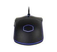 Cooler Master CM110 - Souris - droitiers et gauchers - optique - 6 boutons - filaire - USB - noir