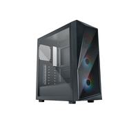 Cooler Master CMP 520 - Boîtier PC Midi Tower Noir - ATX/microATX/Mini-ITX, 3x 120mm avant, USB 3.2 Gen 1, Acier/Plastique/Verre trempé