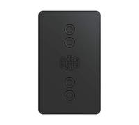 Cooler Master Contrôleur ARGB LED avec 4 ports à 3 broches - Multiples effets de couleurs, mode de détection thermique, compatible avec périphérique RGB à 4 broches