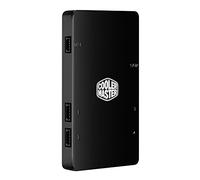 Cooler Master Contrôleur LED RGB avec Port 4 Broches - Multiples Effets de Couleurs, Mode de détection Thermique, Logiciel Pris en Charge, MFY-RCSN-NNUDK-R1