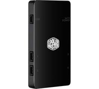 Cooler Master Contrôleur LED RGB Contrôleur avec Ports 4 Broches - Nombreux Effets de Couleur, Mode de Détection Thermique, Logiciel Pris en Charge