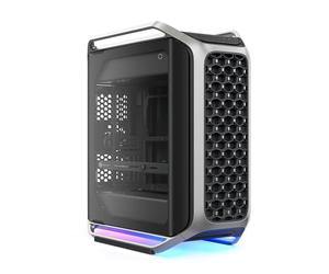 Cooler Master Cosmos Alpha Boîtier PC ATX Tour complète - Cadre en Aluminium incurvé Phare - Puissants Ventilateurs à Double entrée de 200 mm, Compatible avec Les GPU de 400 mm et Les radiateurs de