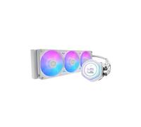 Cooler Master – Watercooling AIO ML360 Atmos II LCD ARGB – 360 mm, pompe profil bas, Blanc