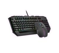 Cooler Master Devastator 3 RGB Clavier de jeu | Souris Combo, clavier RVB 6 zones, 26 touches Rollover, souris ambidextre, souris RVB 5 zones, capteur optique, 4800 DPI, touches multimédia dédiées