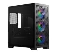 Cooler Master Elite 302 Micro-ATX Boîtier PC Minimaliste à Haut débit d'air GPU Max 365 mm Compatible RTX 5080 | RX 7090 XT, 280 mm AIO Max, Type C, Verre trempé, Triple Ventilateur PWM aRGB 120 mm