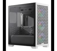 Cooler Master Elite 302 Mini Tower Blanc - Boîtier PC Acier, Micro ATX/Mini-ITX, 3x120mm avant, USB 3.2, Radiateurs 360/280/120mm, E302-WGNN-S00