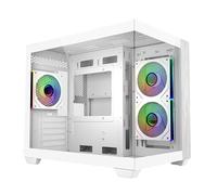 Boitier Mini Tour Micro ATX Cooler Master Elite 481 Wood avec panneau vitré (Blanc)