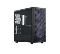 Cooler Master Boîtier PC Elite 502 – 3 ventilateurs ARGB, AIO 420 mm, ATX – Noir
