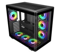 Cooler Master Boîtier PC Elite 600 Black 7*ARGB (7 ventilateurs + Hub) Moyen tour