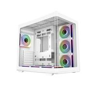 COOLER MASTER - Elite 600 White ARGB (4 Fan Version) - Boîtier PC - Moyen tour ATX