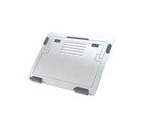 Cooler Master ErgoStand Air Argent - Support Notebook 10"-15.6" Aluminium/Caoutchouc - 5 Niveaux Hauteur - Charge Max 20kg - Pliable 215x298x17mm