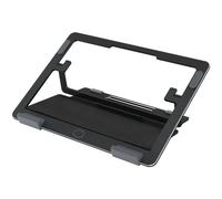 Cooler Master ErgoStand Air - noir - 25,4 cm (10 pouces) - 39,6 cm (15,6 pouces) - caoutchouc - aluminium - 20 k